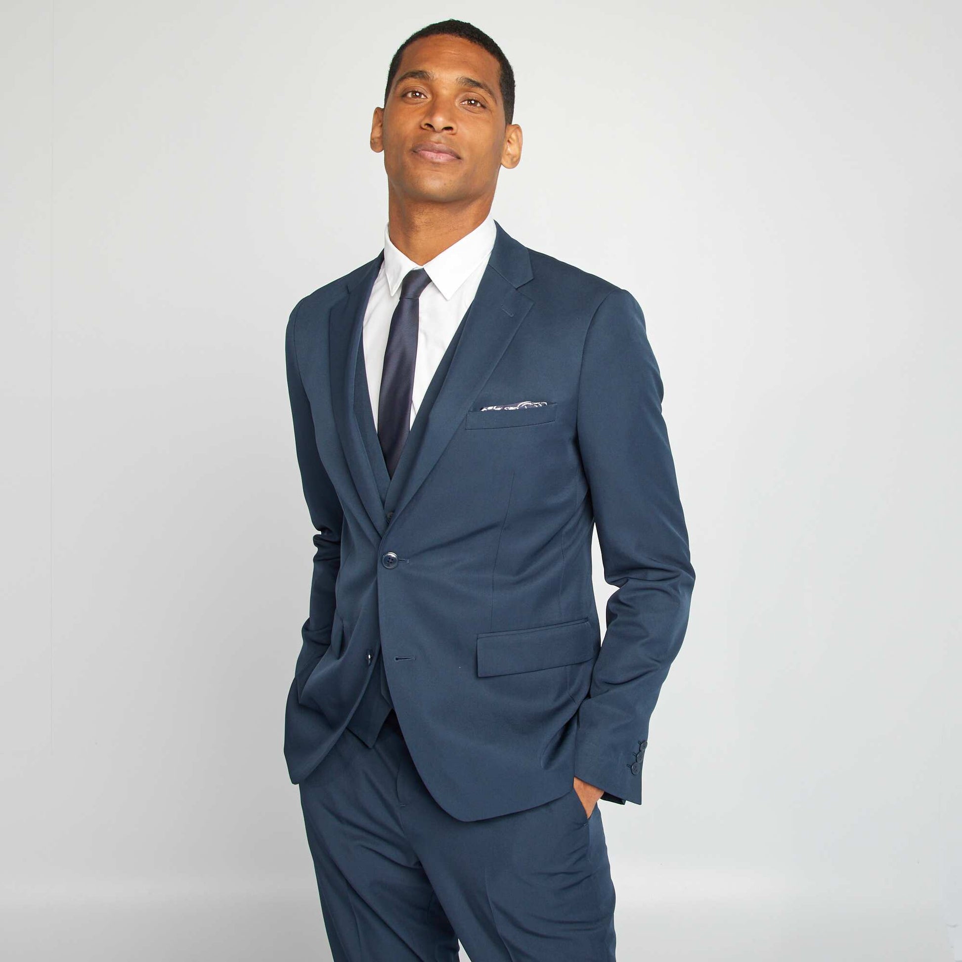Veste de costume slim fit BLEU