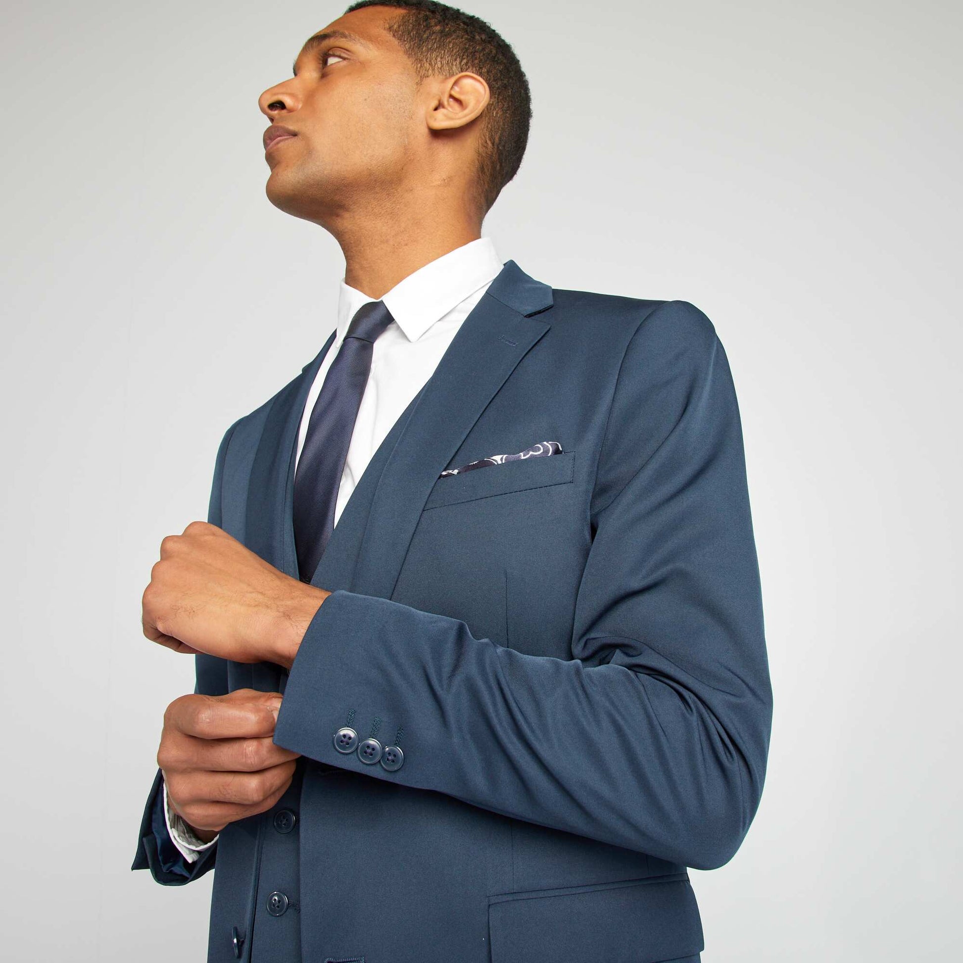 Veste de costume slim fit BLEU