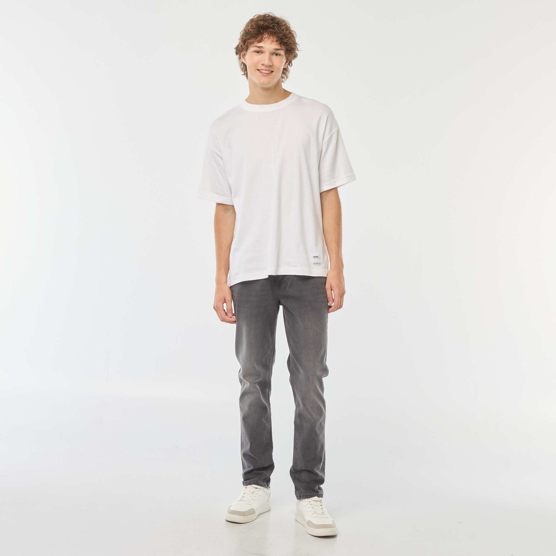 Jean slim à 5 poches GRIS