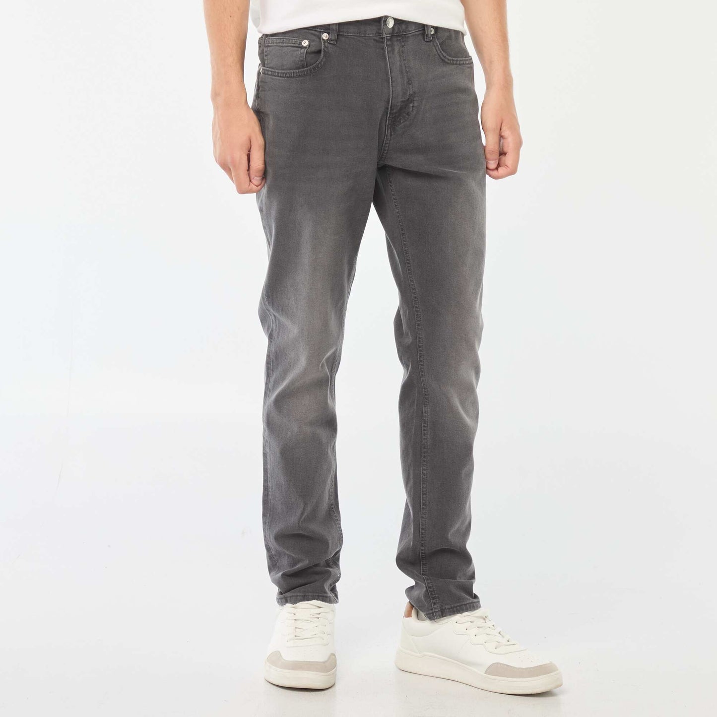 Jean slim à 5 poches GRIS