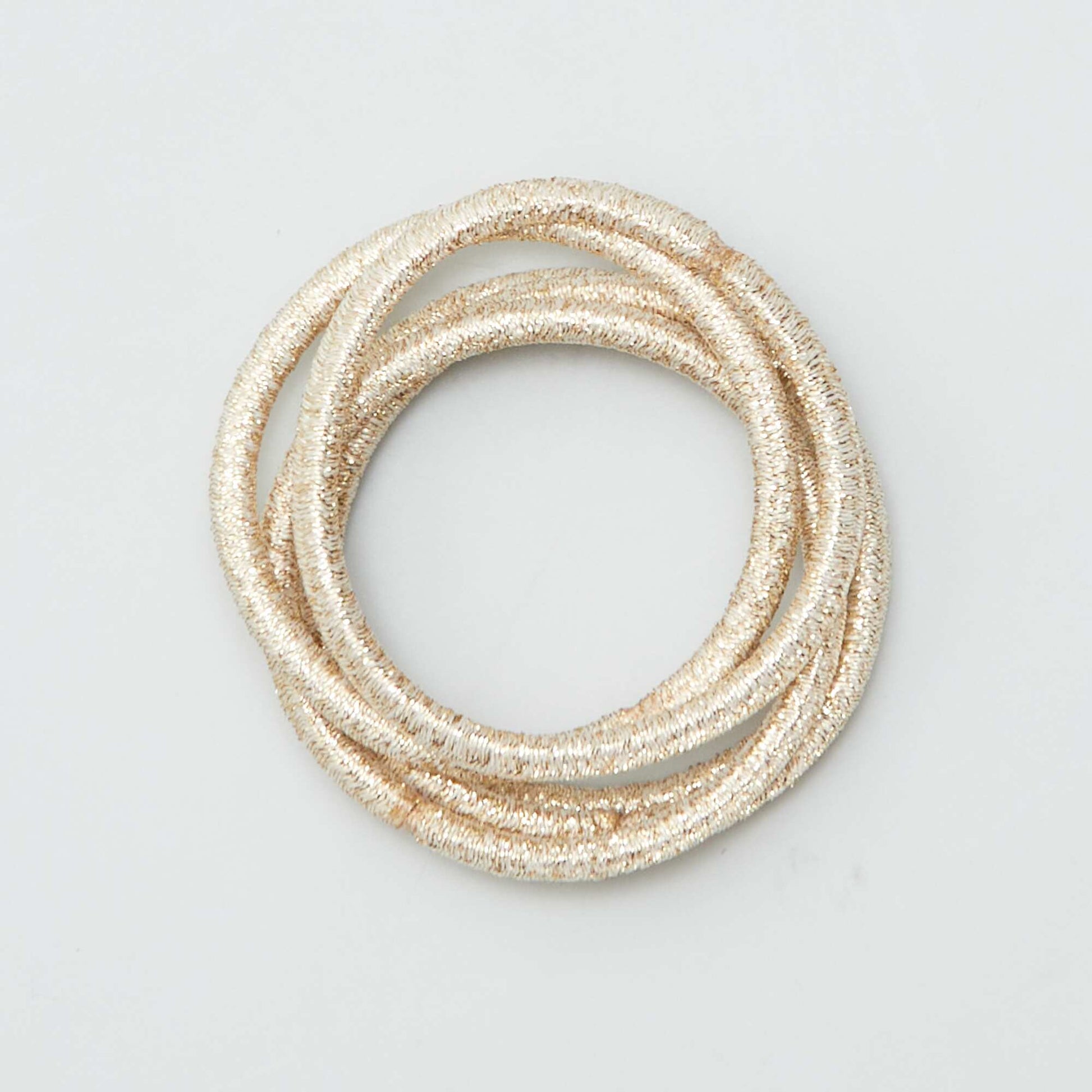 Lot de 15 élastiques BEIGE