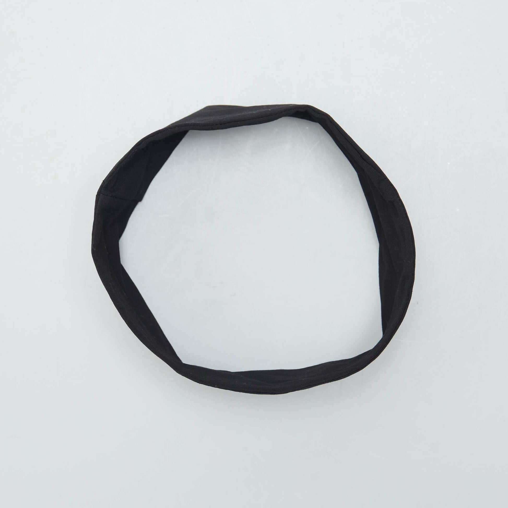 Bandeau pour cheveux uni NOIR