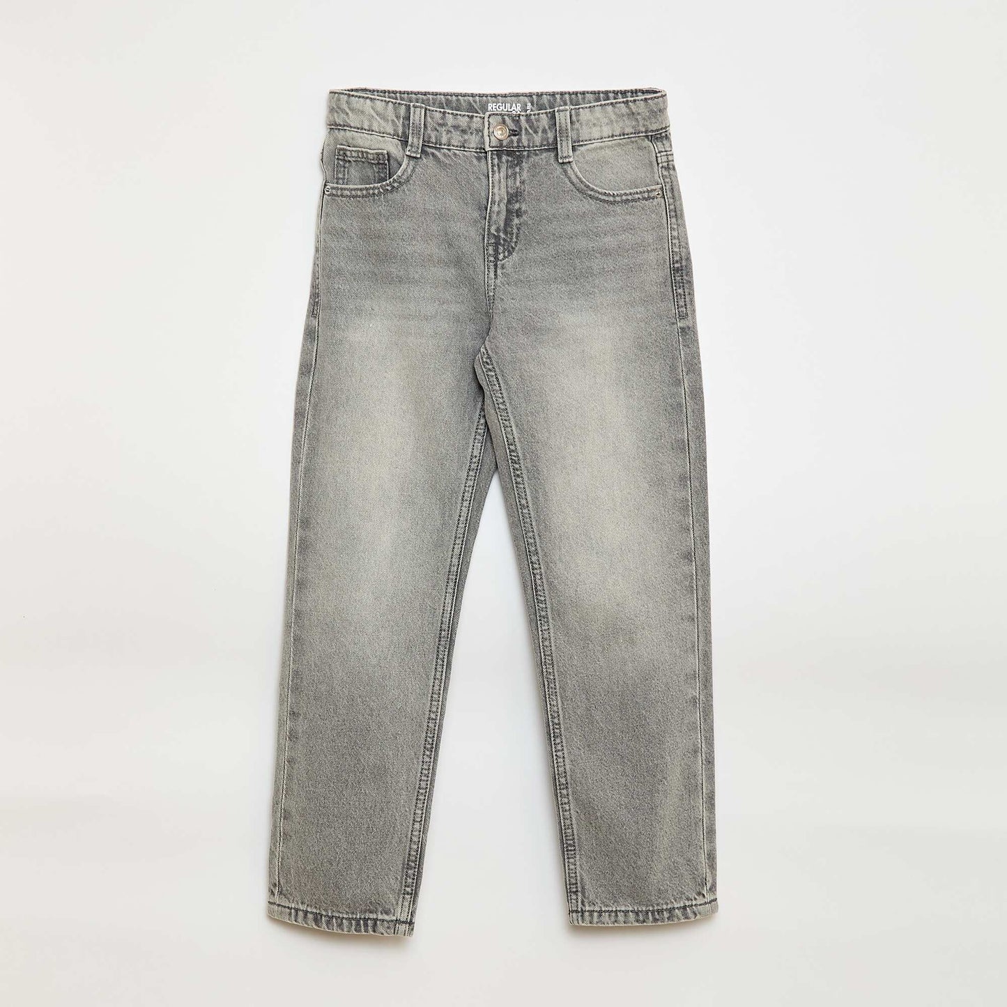 Jean droit à 5 poches GRIS