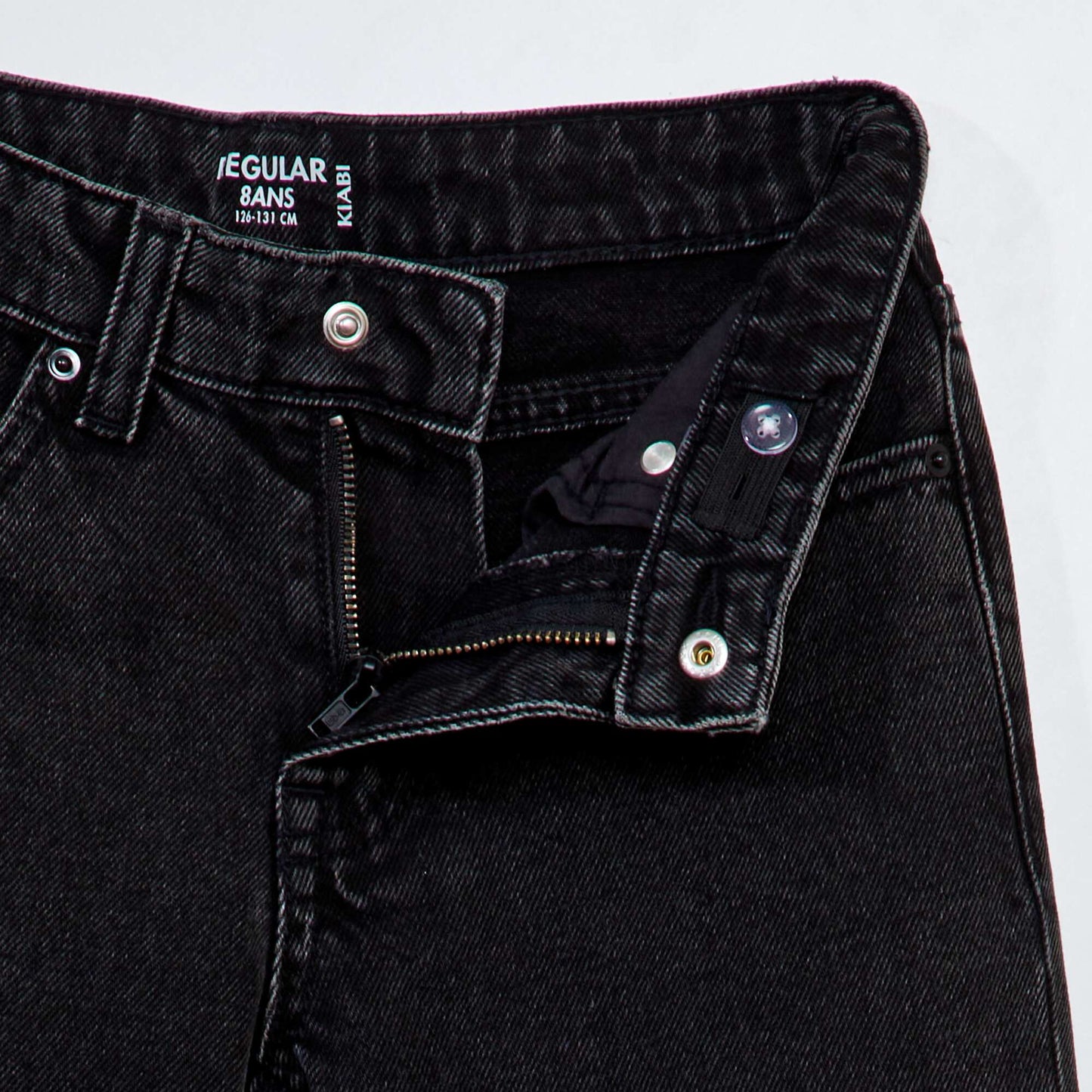 Jean droit à 5 poches GRIS VINTAGE