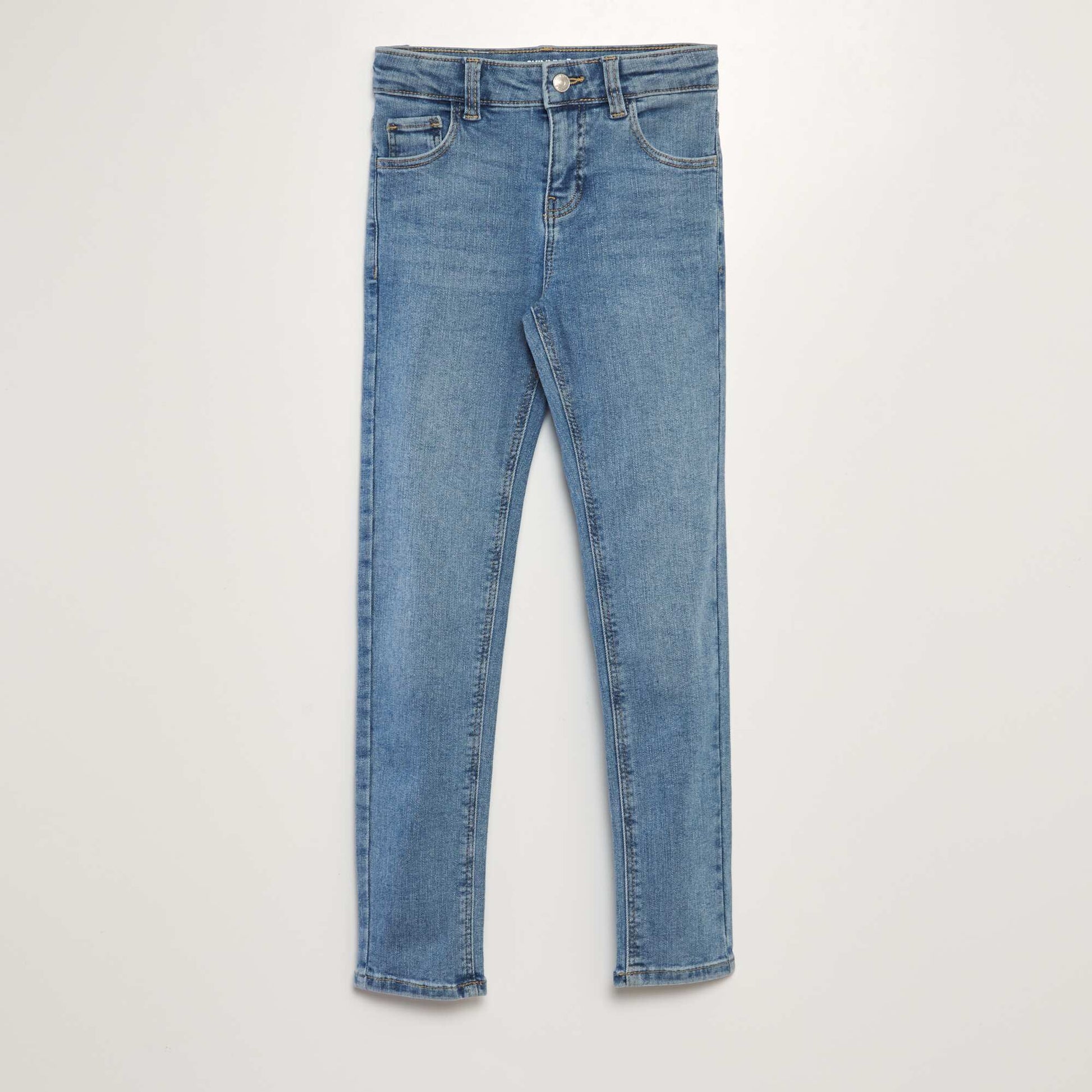 Pantalon en denim skinny DOUBLE STONE