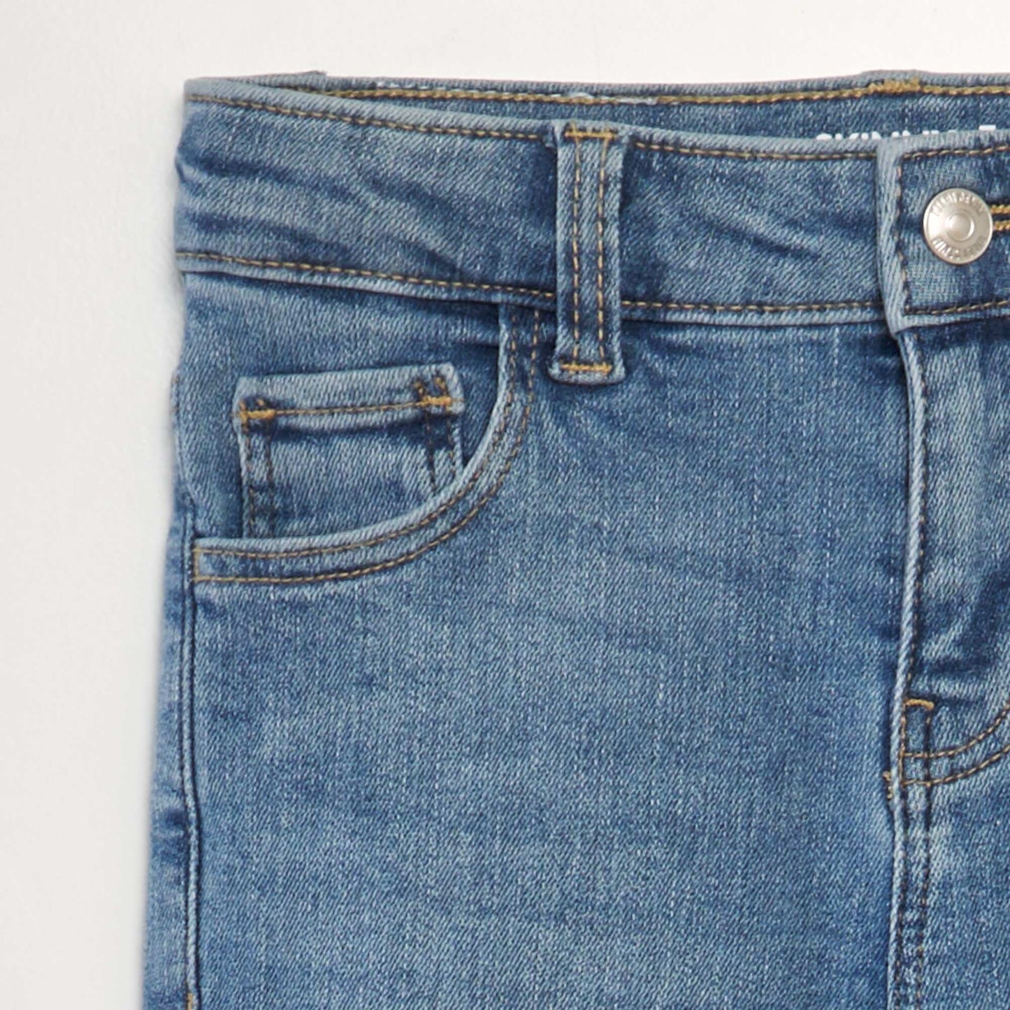 Pantalon en denim skinny DOUBLE STONE