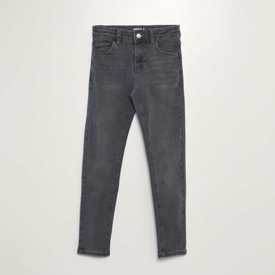 Pantalon en denim skinny GRIS ANTHRACITE