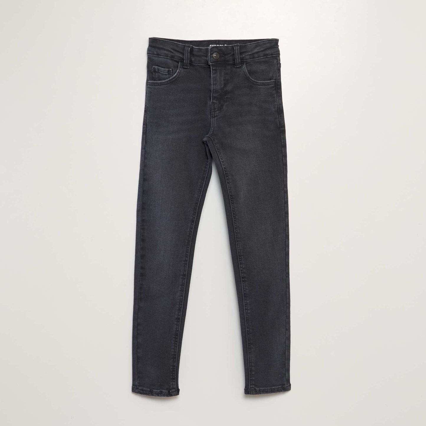 Pantalon en denim skinny NOIR