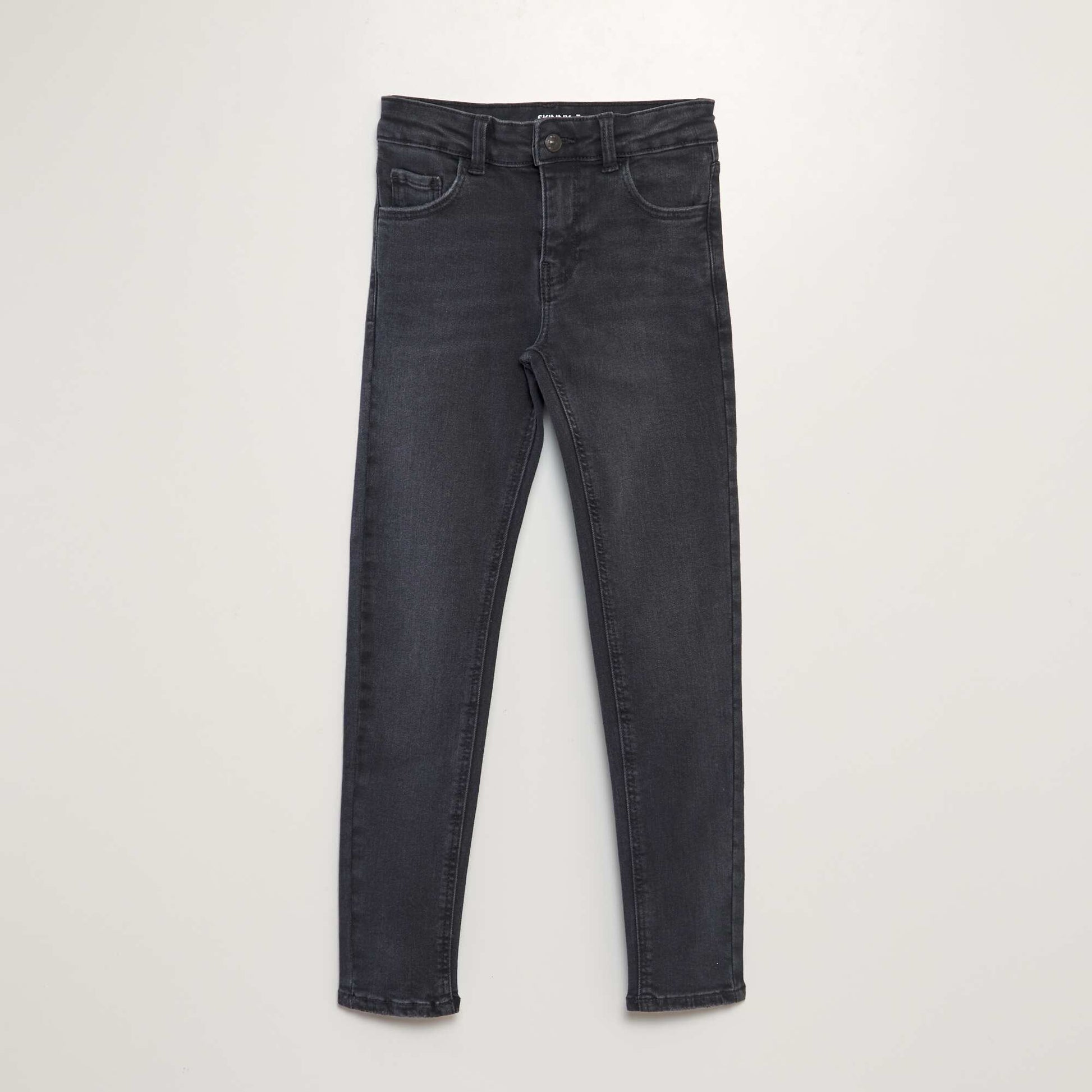 Pantalon en denim skinny NOIR