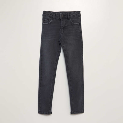 Pantalon en denim skinny NOIR