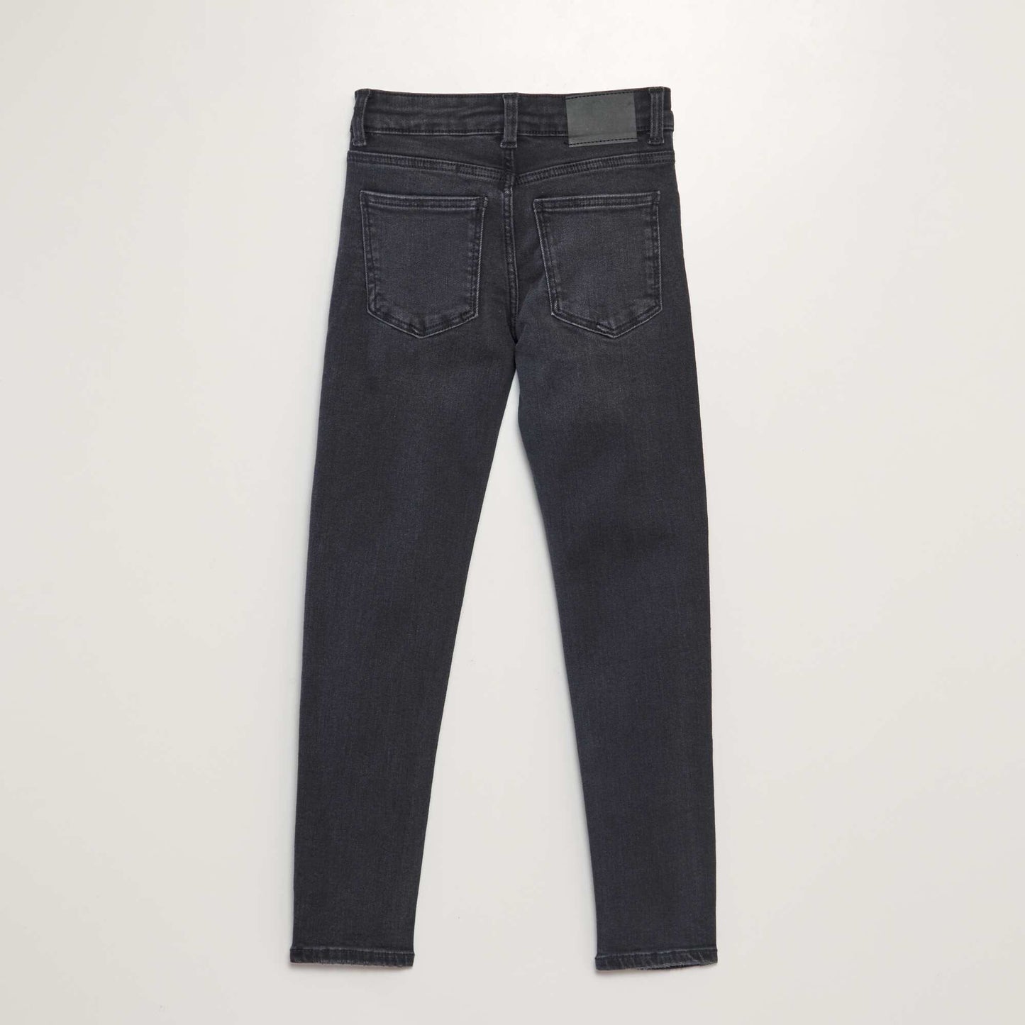 Pantalon en denim skinny NOIR