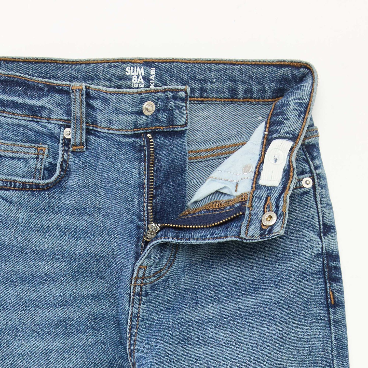 Jean slim taille ajustable STONE
