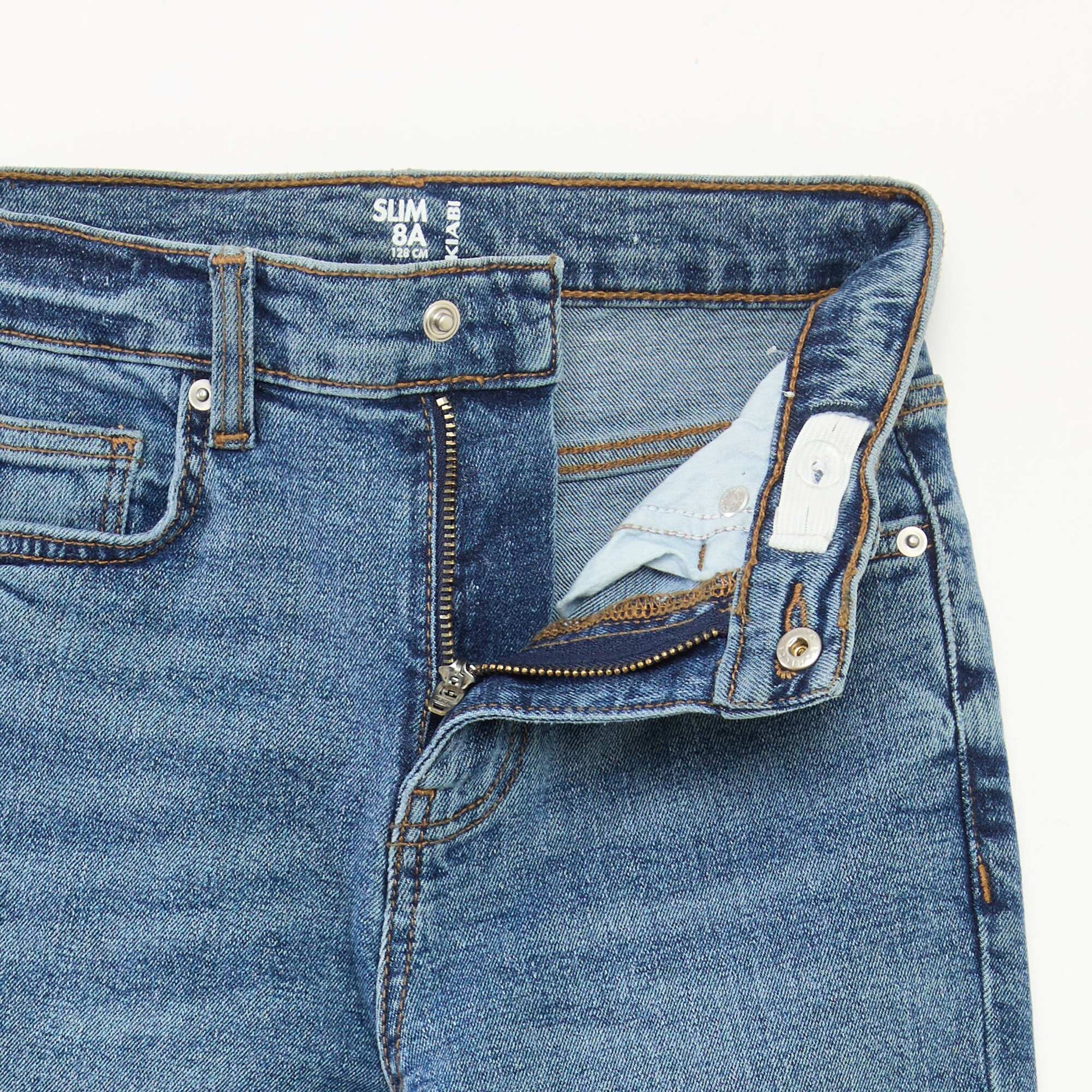 Jean slim taille ajustable STONE