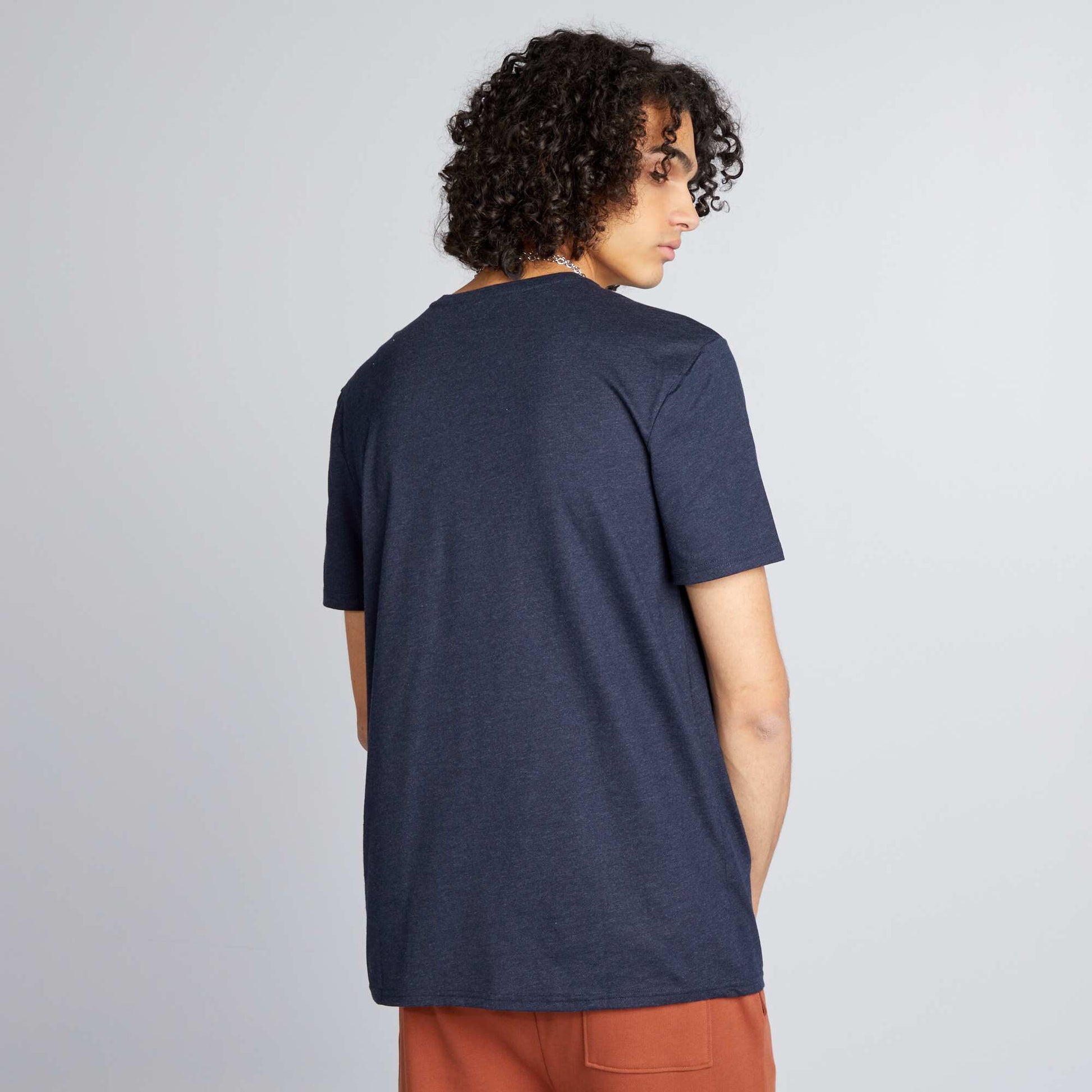 T-shirt basique BLEU