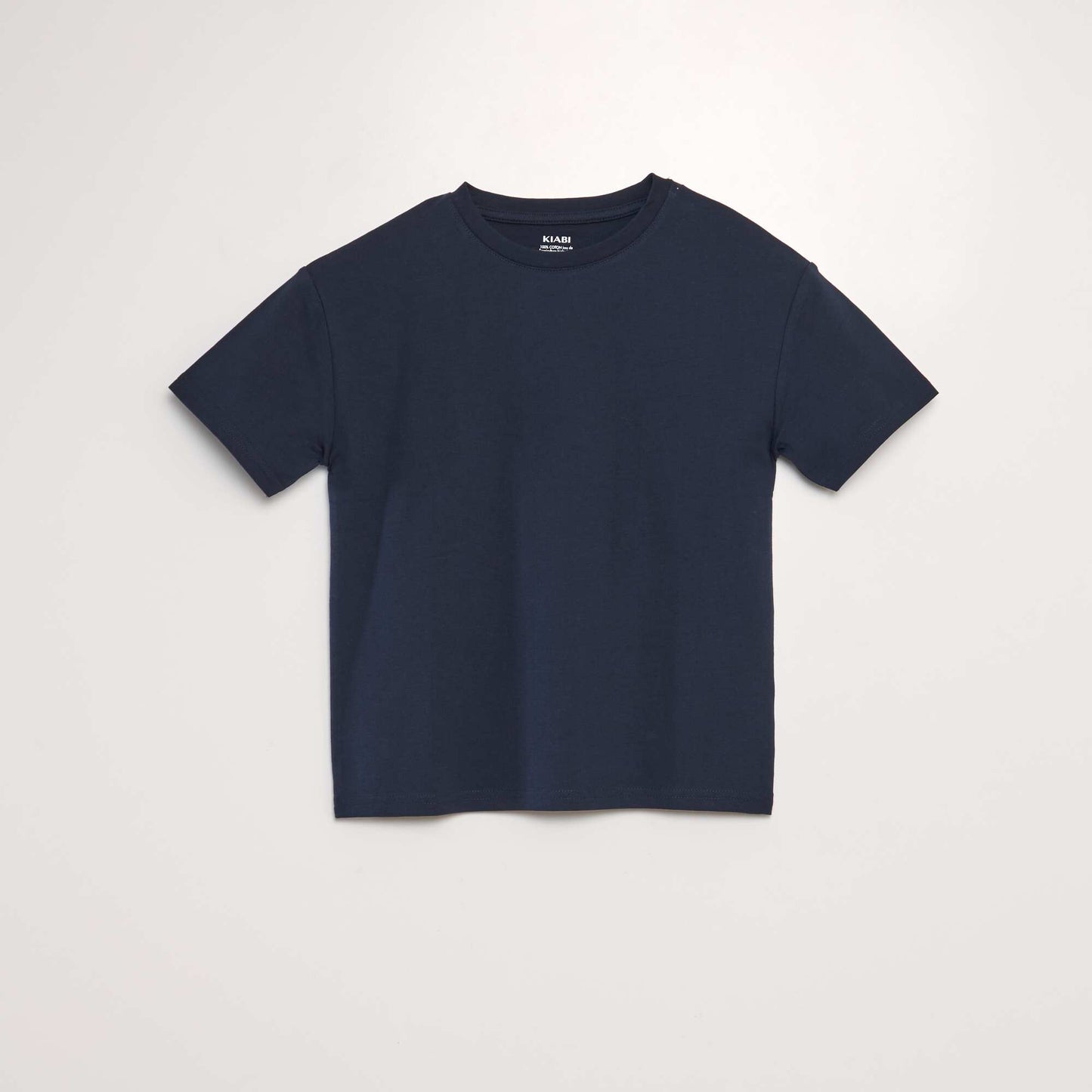 T-shirt uni en maille jersey épaisse - Tough Cotton™ BLEU