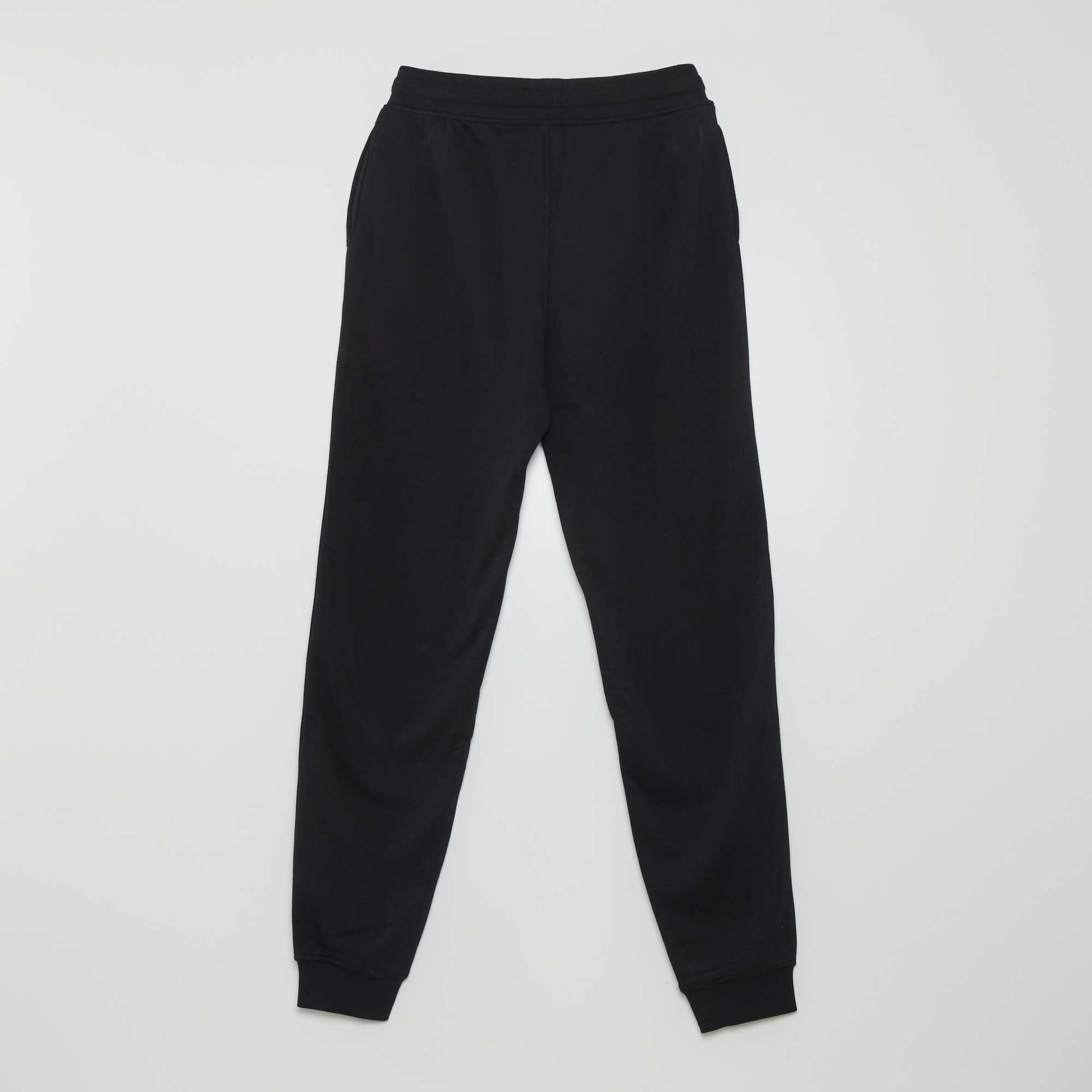 Pantalon jogging en molleton NOIR