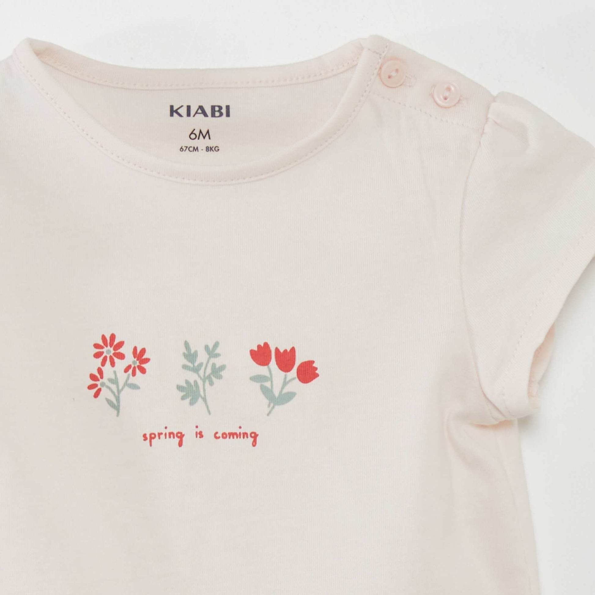 T-shirt animé ROSE