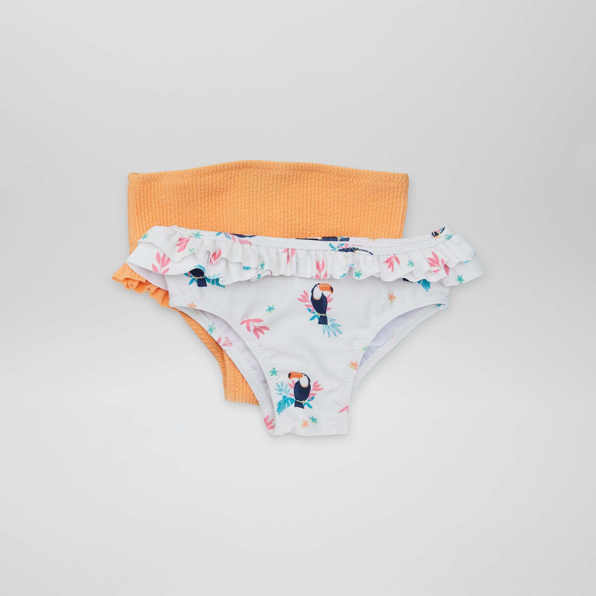 Lot de 2 culottes de bain ORANGE