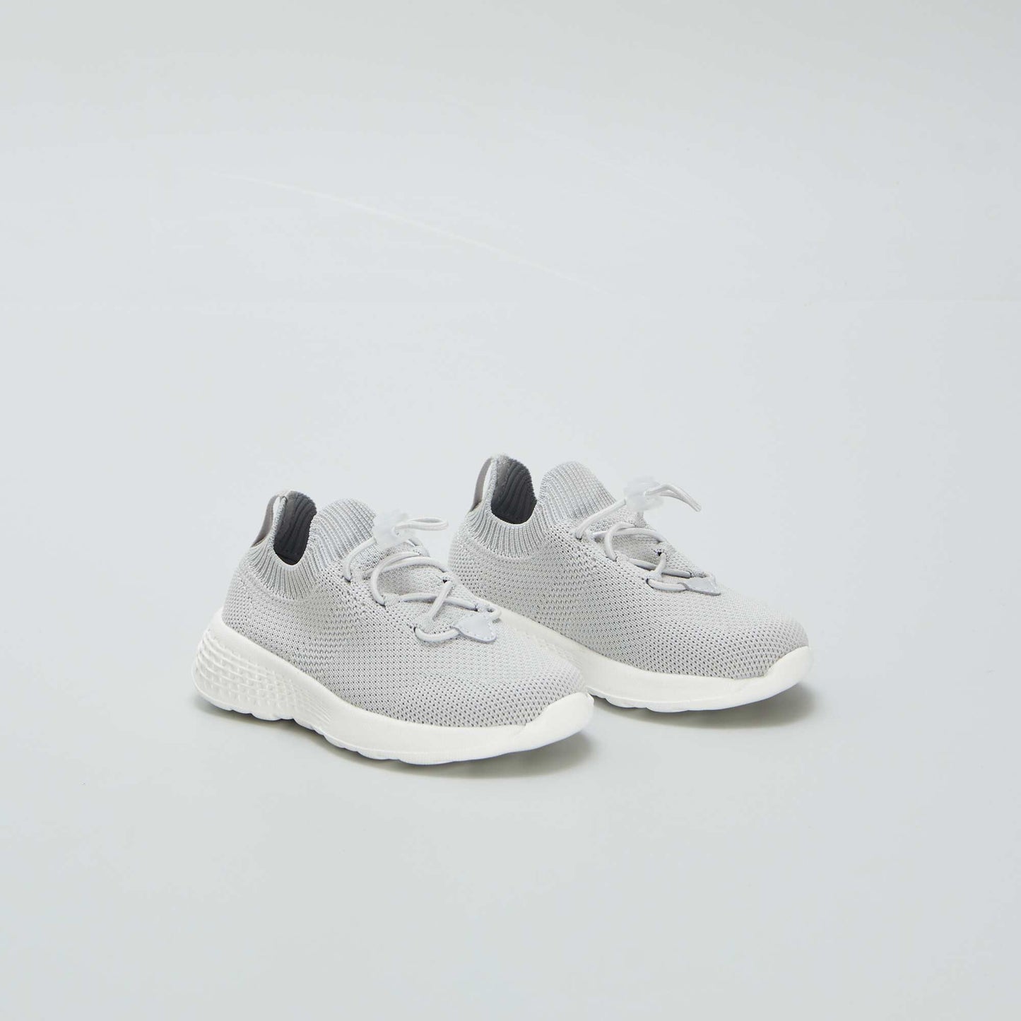 Baskets en mesh esprit running GRIS