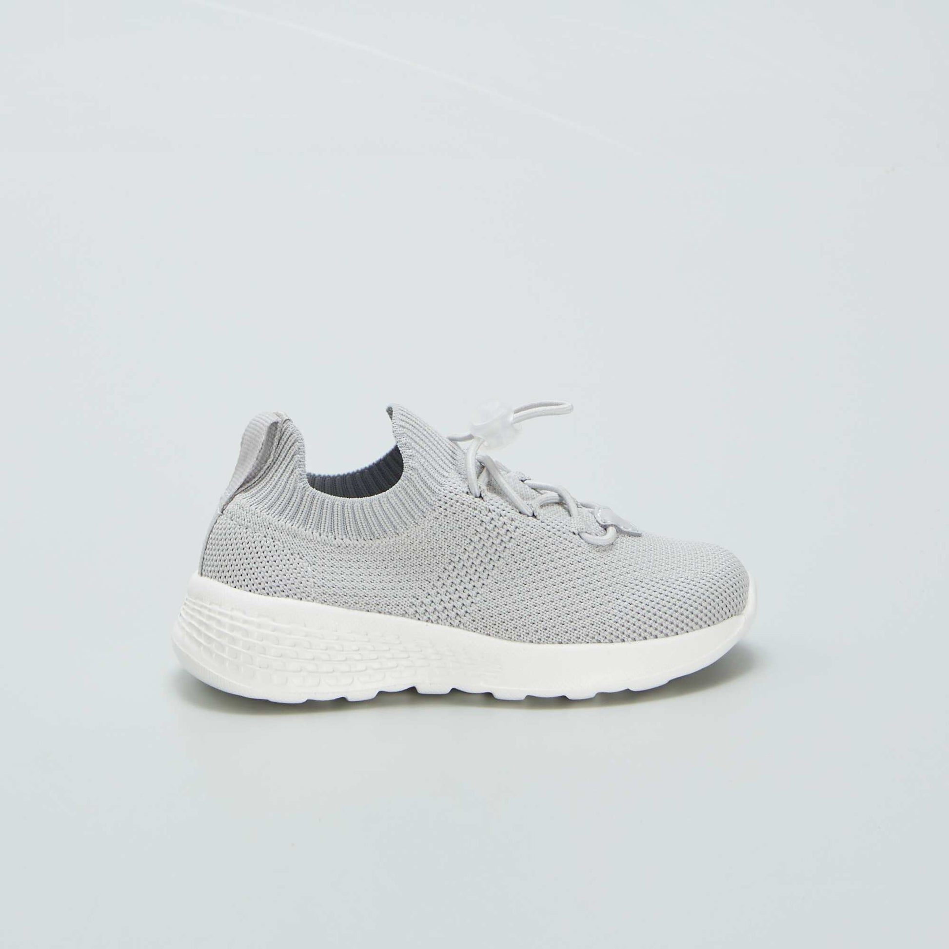 Baskets en mesh esprit running GRIS