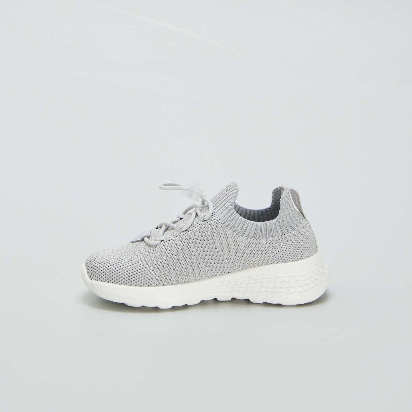 Baskets en mesh esprit running GRIS