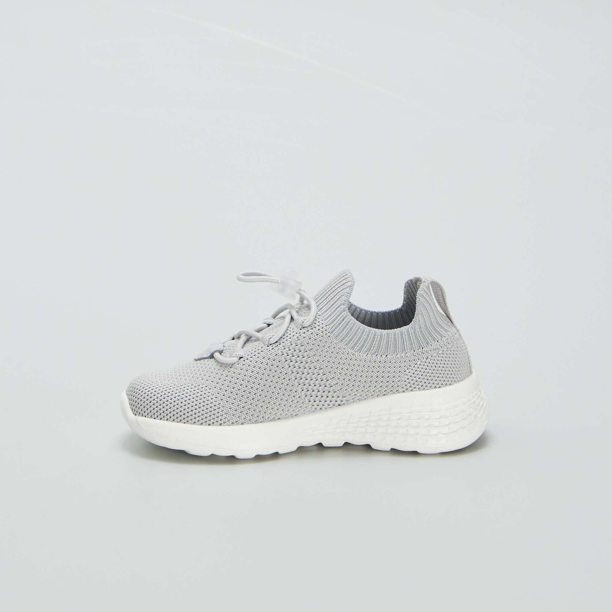 Baskets en mesh esprit running GRIS