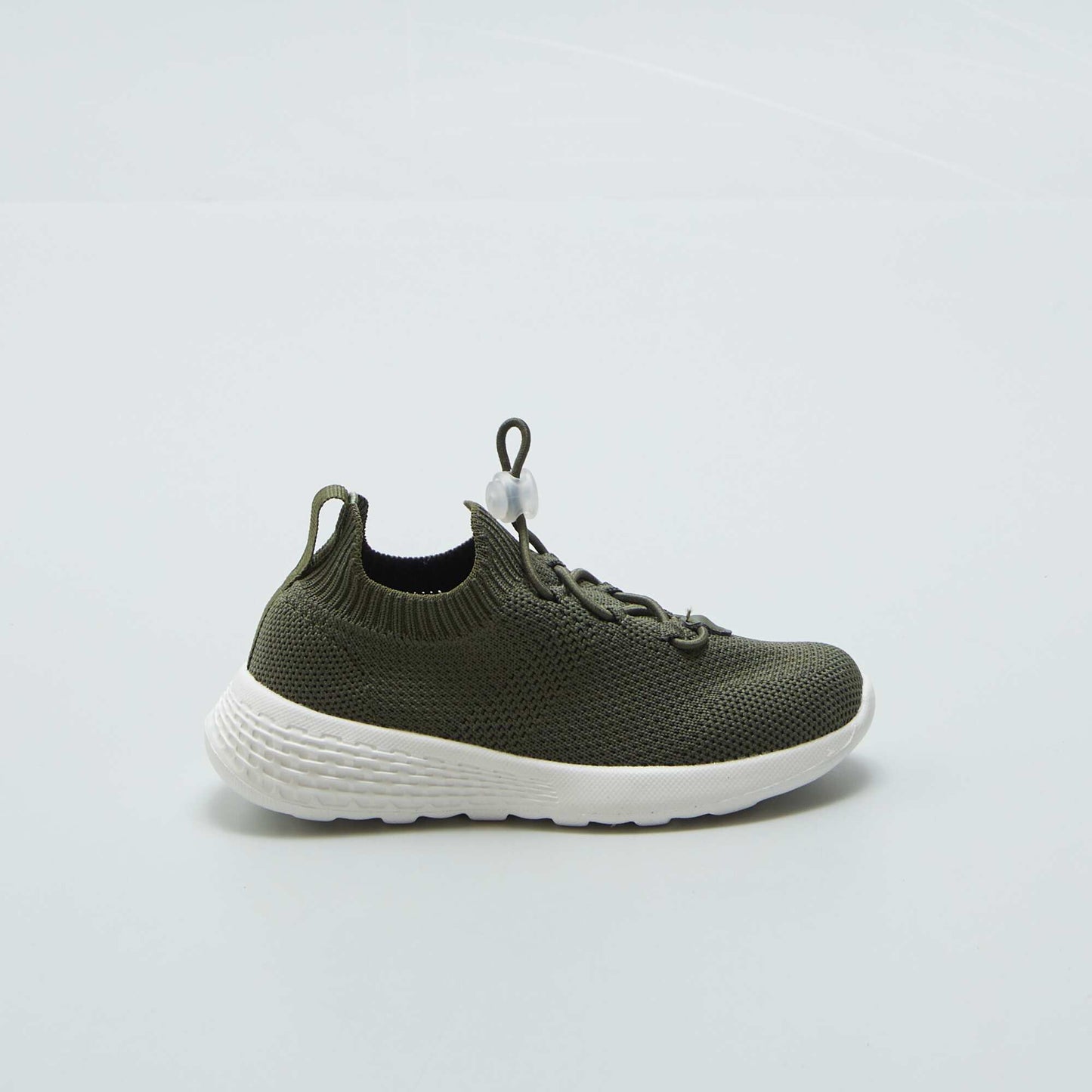 Baskets en mesh esprit running KAKI