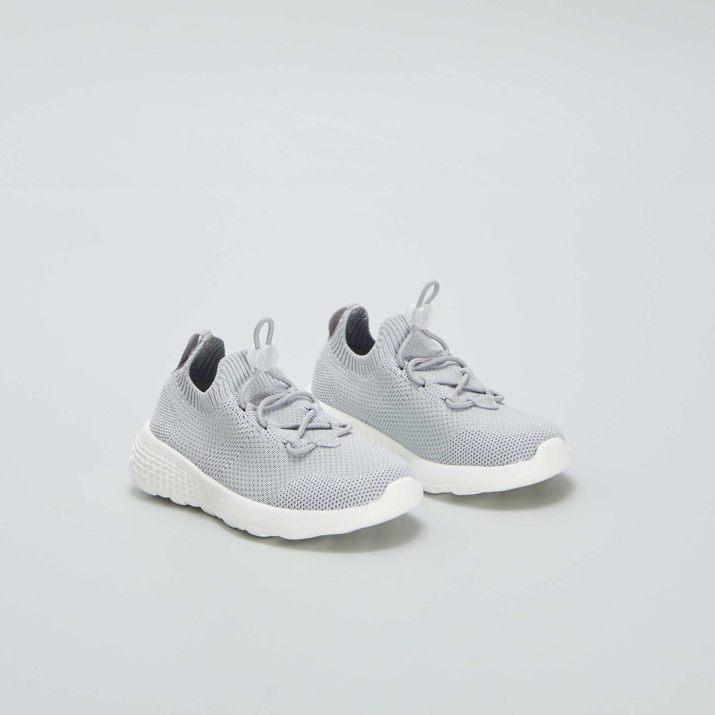 Baskets en mesh esprit running GRIS