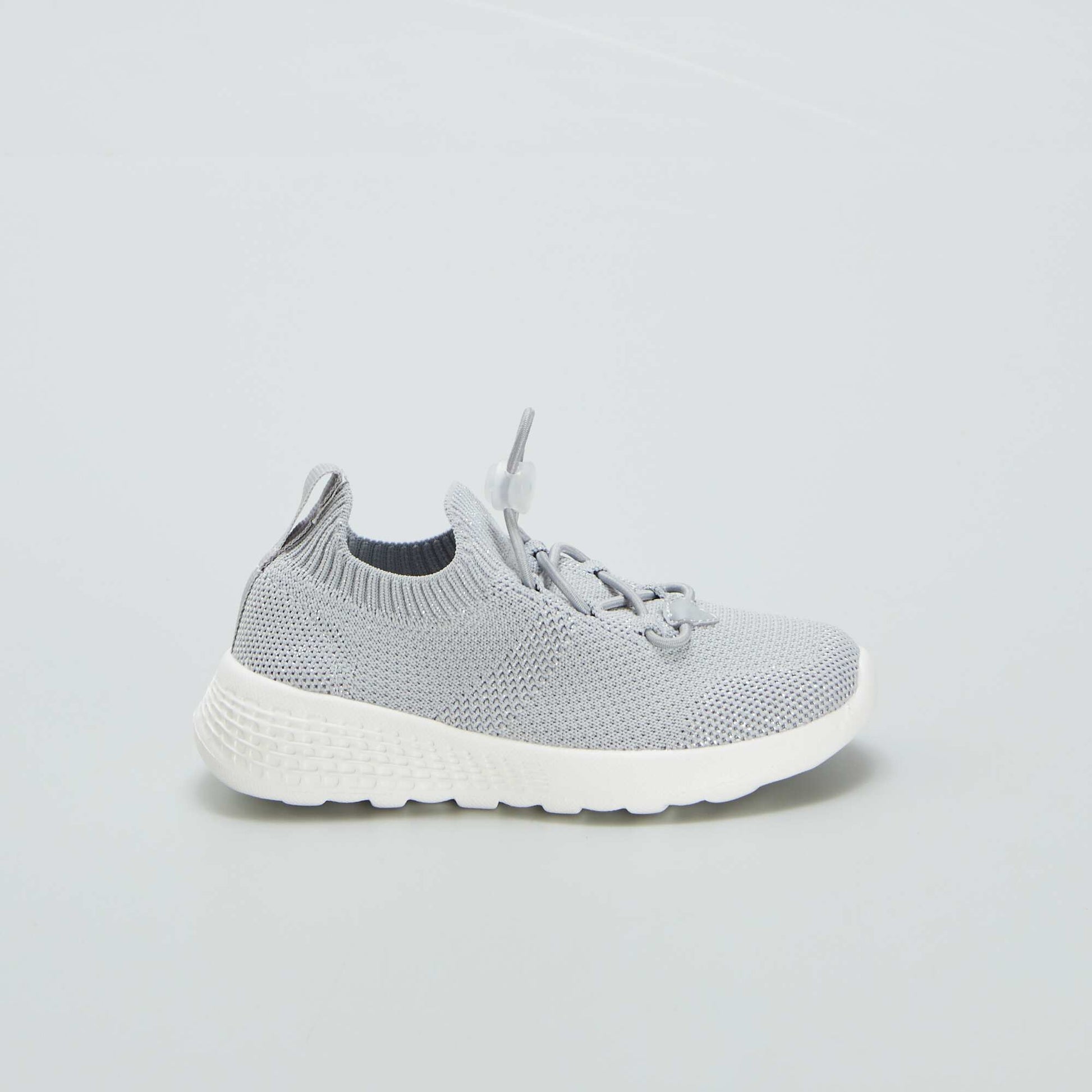 Baskets en mesh esprit running GRIS
