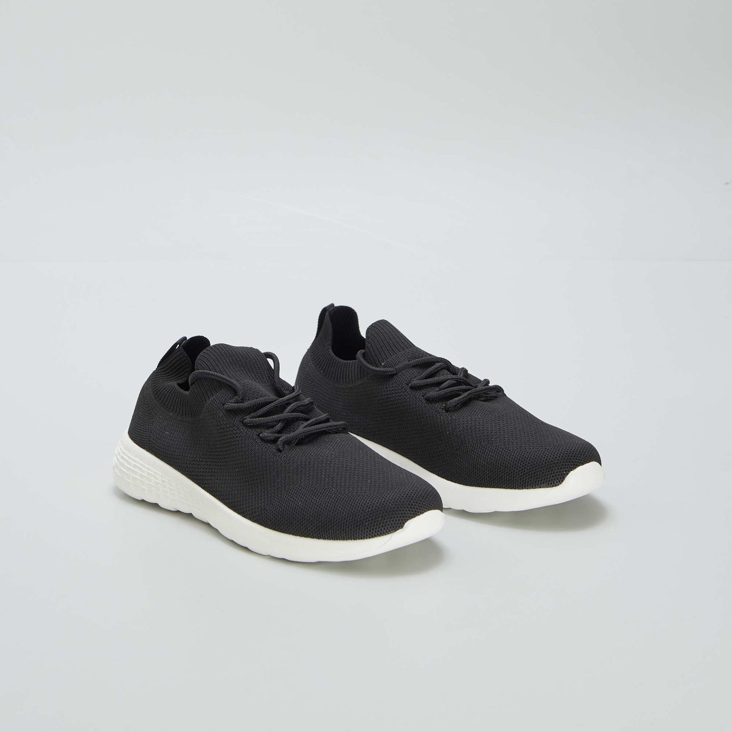 Baskets en mesh esprit running NOIR