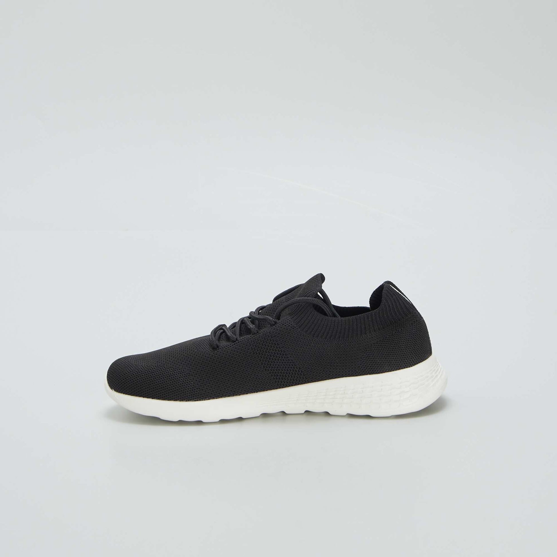 Baskets en mesh esprit running NOIR