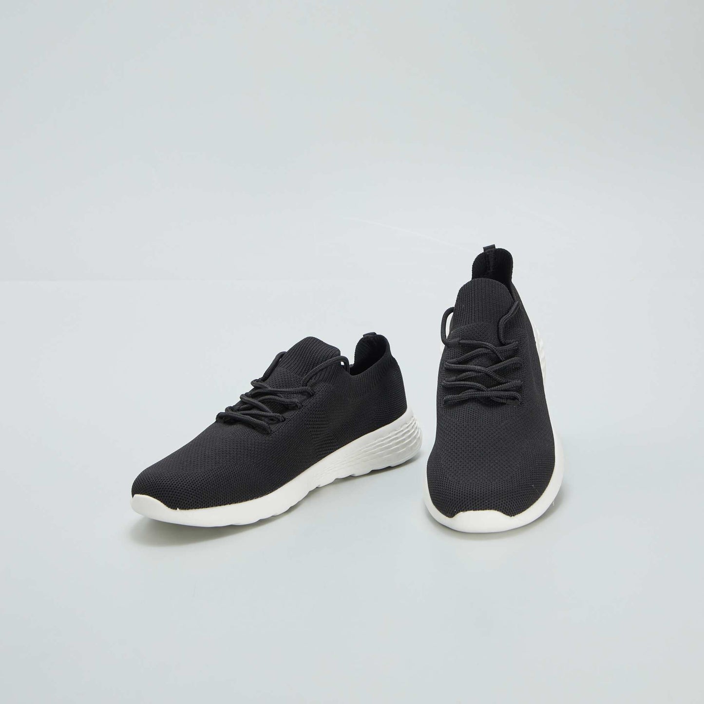 Baskets en mesh esprit running NOIR