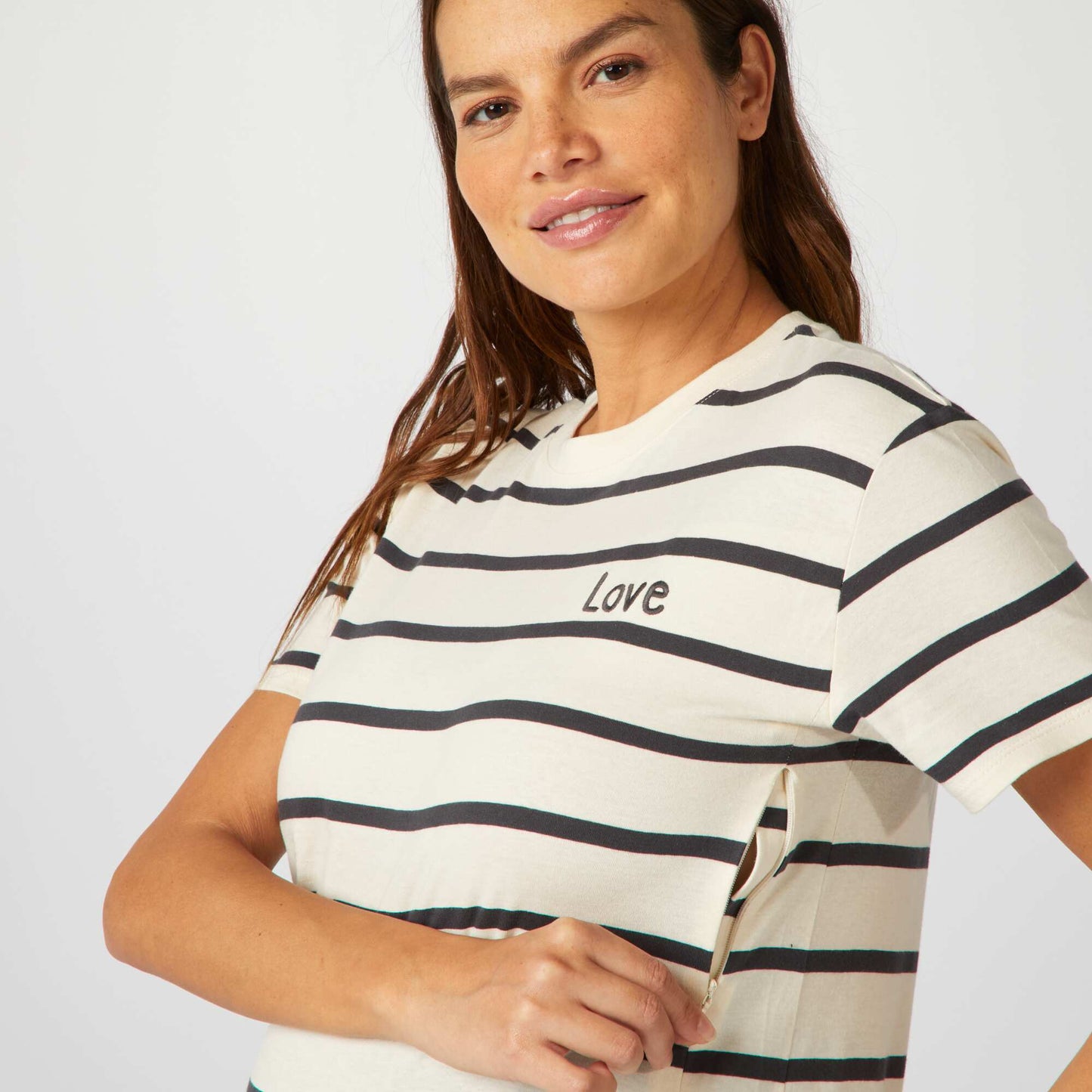 T-shirt d'allaitement avec imprimé MARINIèRE