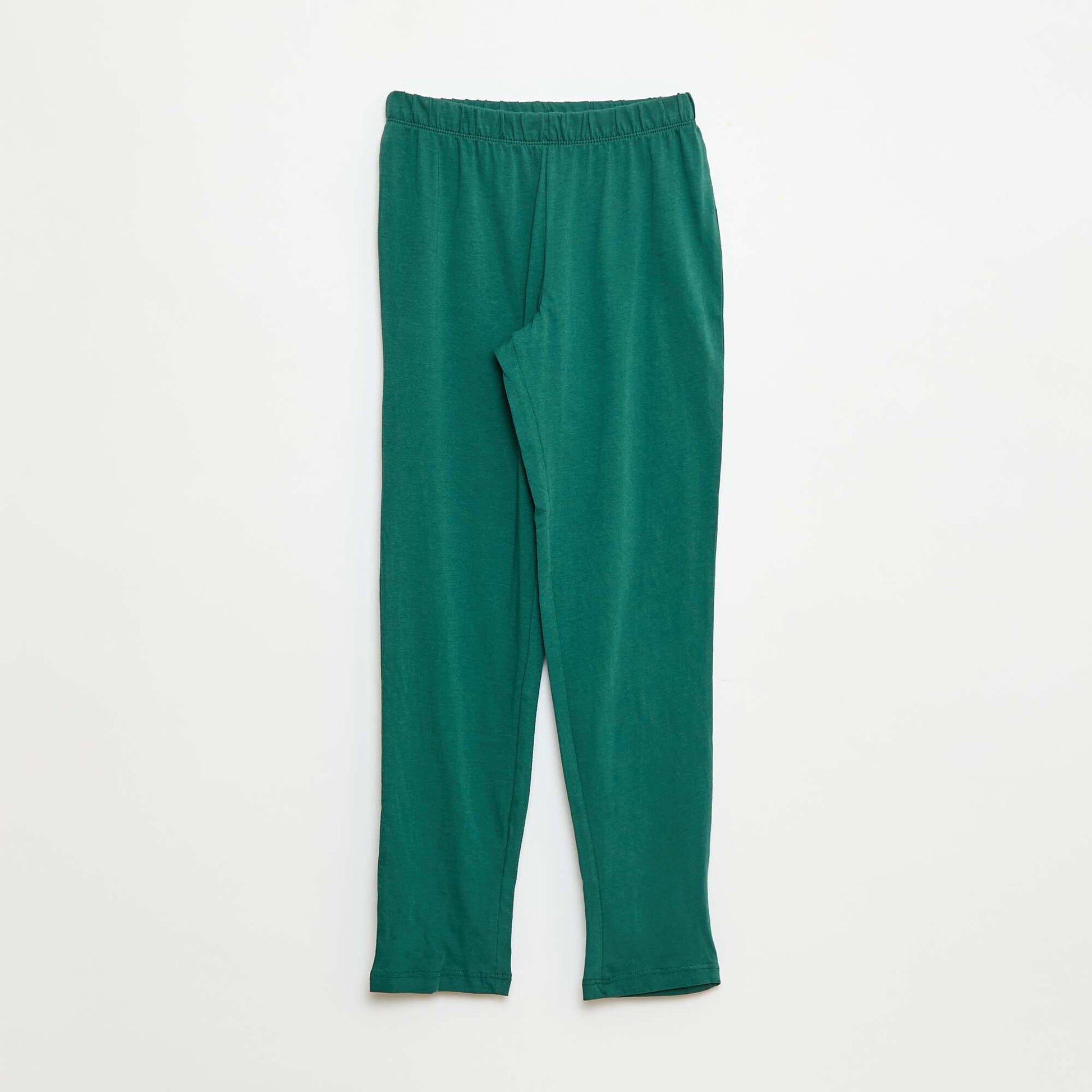 Pyjama long en jersey avec imprimé - 2 pièces VERT