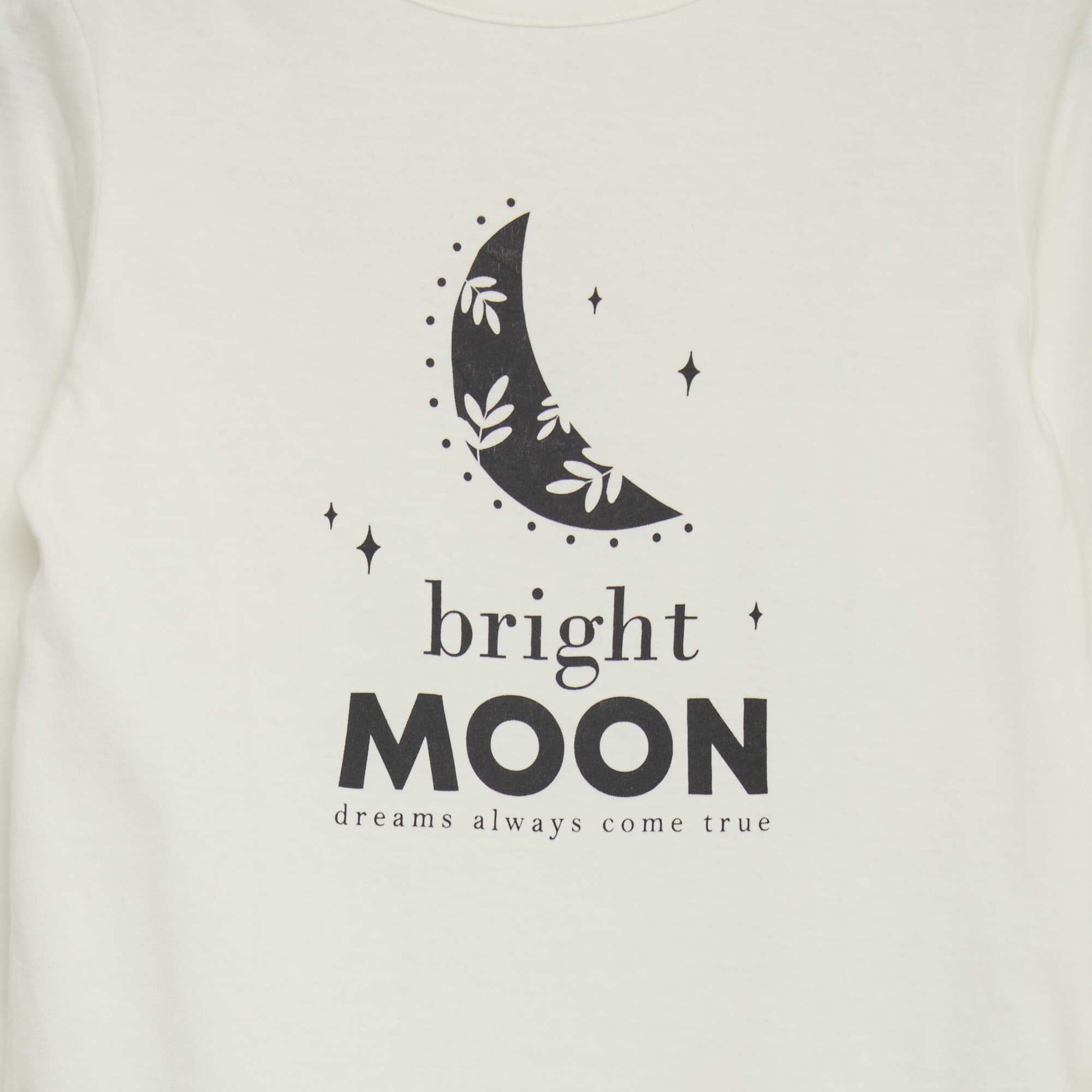 Ensemble pyjama t-shirt + pantalon - 2 pièces BLANC/GRIS FONCé