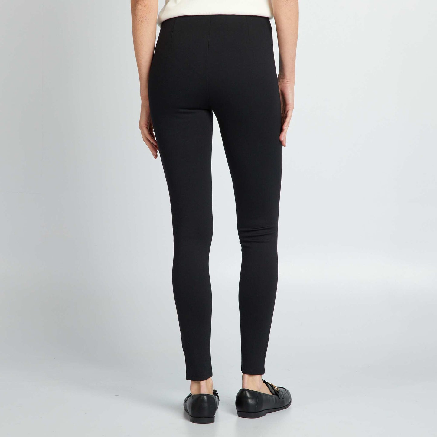 Legging long en maille milano NOIR