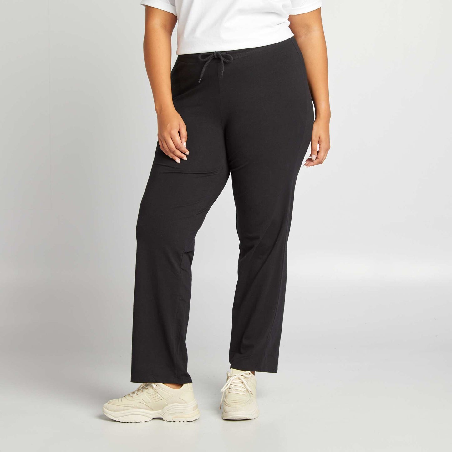 Pantalon confort fin NOIR