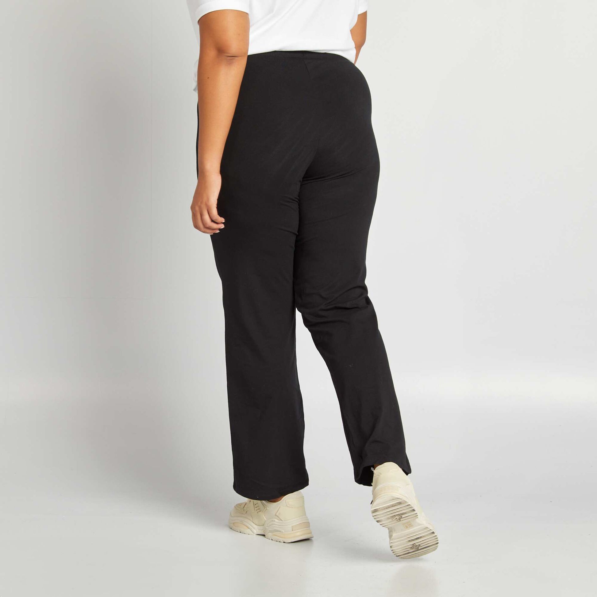 Pantalon confort fin NOIR