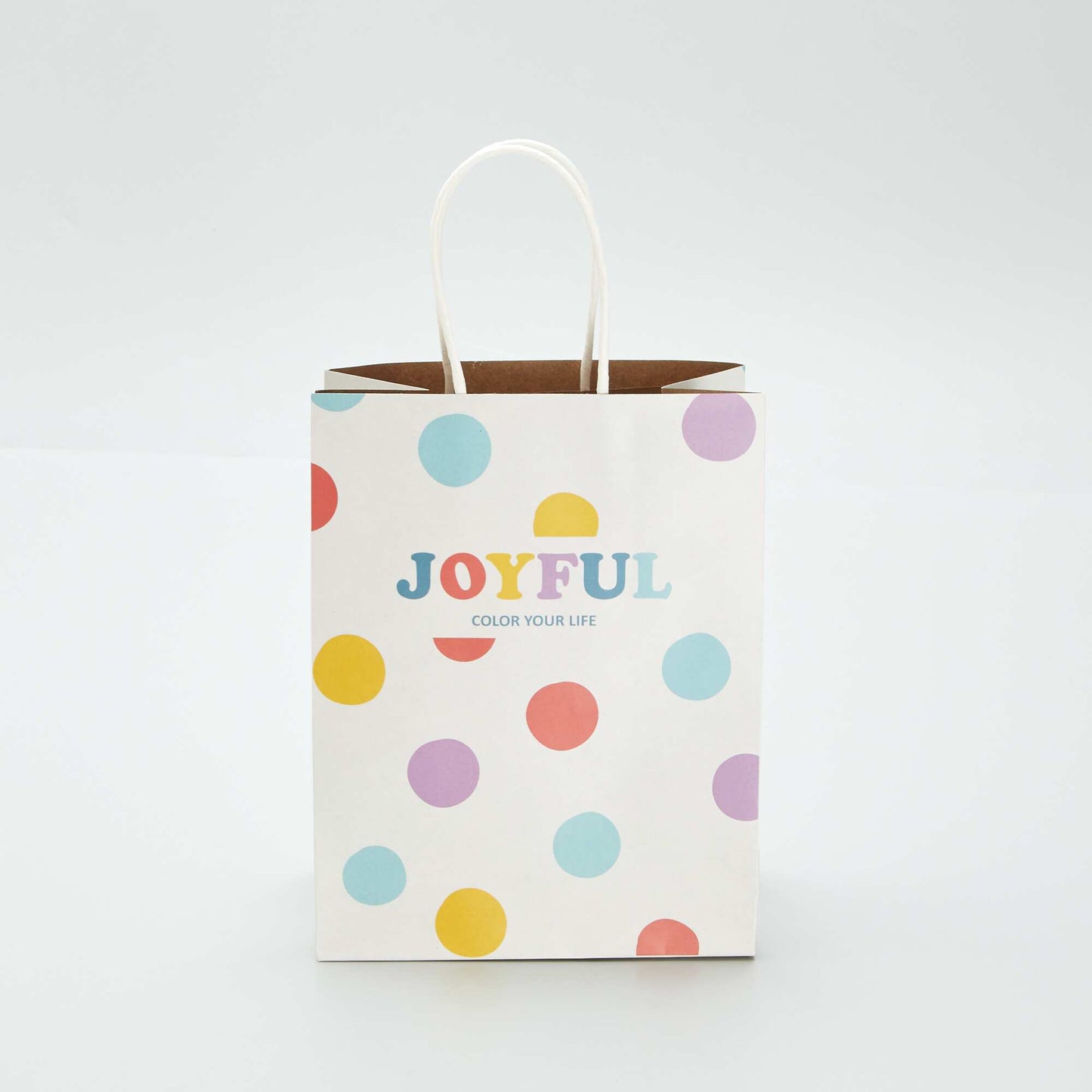 Sac cadeau imprimé BLANC