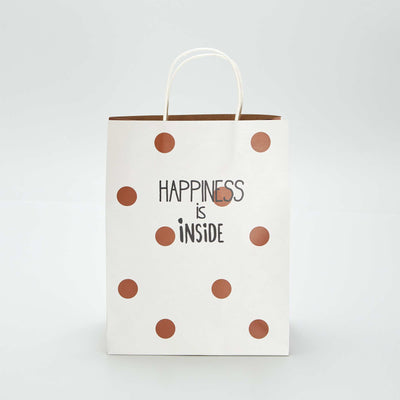 Sac cadeau en papier BLANC