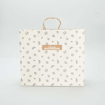 Pochette cadeau JAUNE