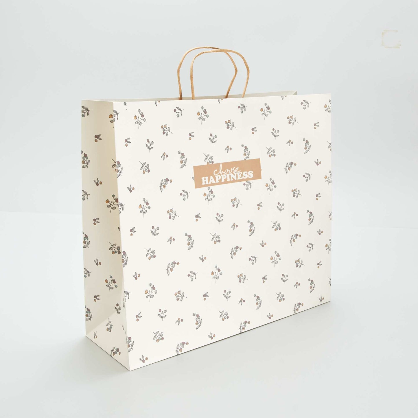 Pochette cadeau JAUNE