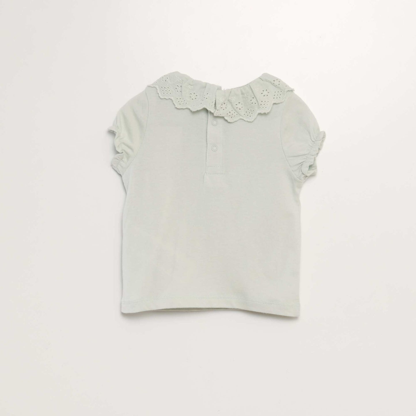 Tee-shirt col claudine 'Disney' VERT MINNIE