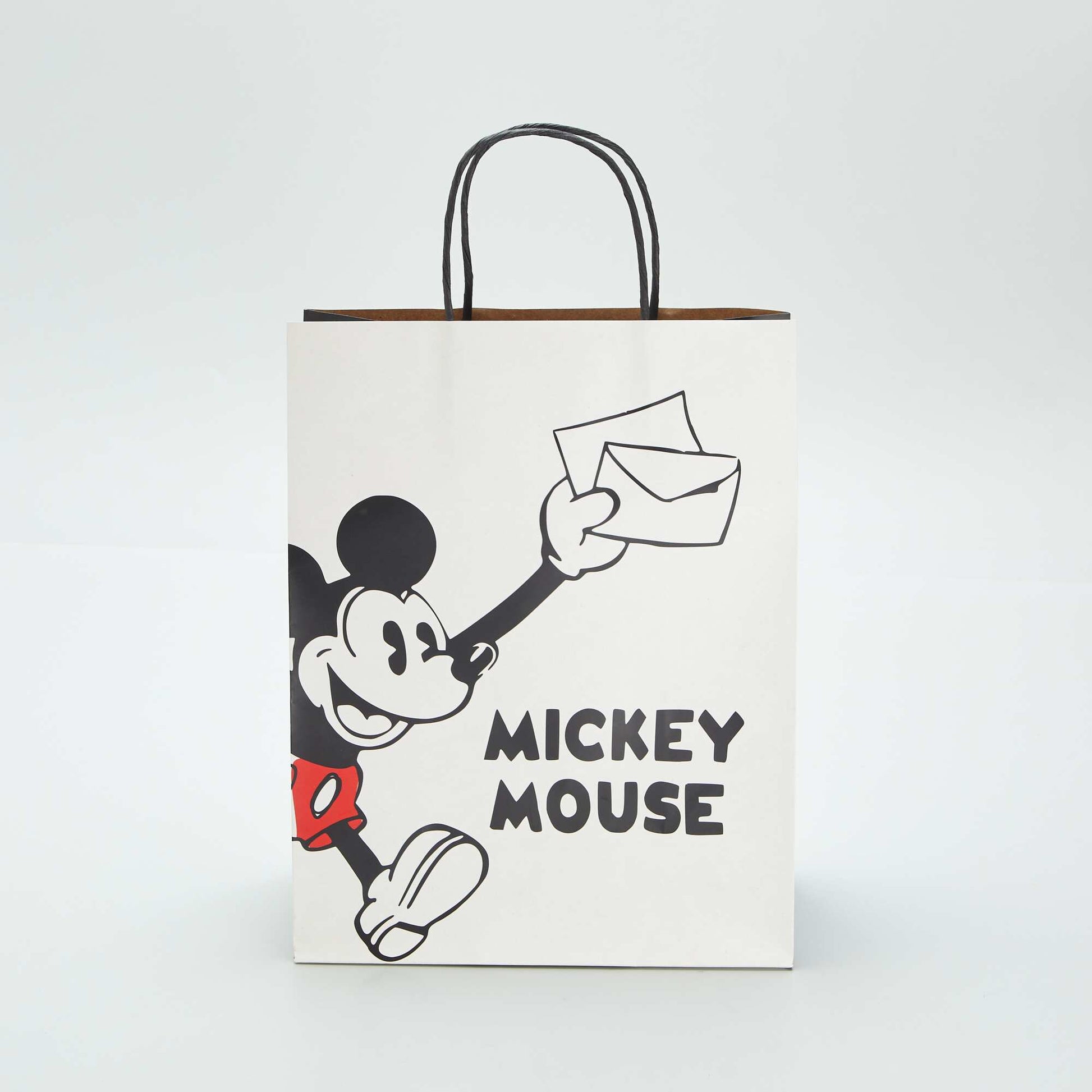 Sac cadeau en papier 'Mickey' BLANC