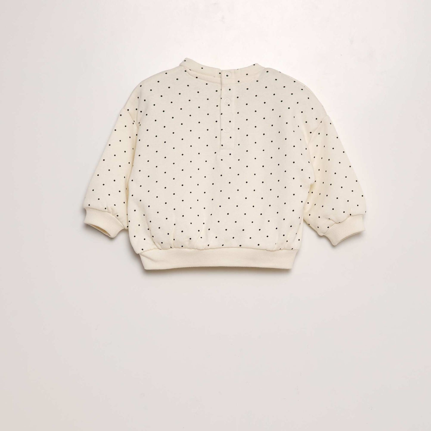 Ensemble imprimé sweat + legging - 2 pièces BLANC/NOIR