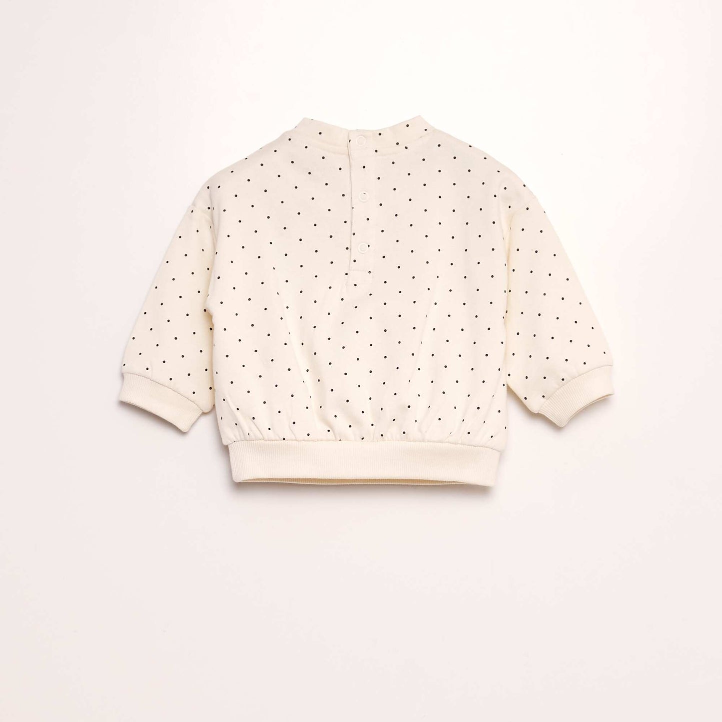 Ensemble imprimé sweat + legging - 2 pièces BLANC/NOIR