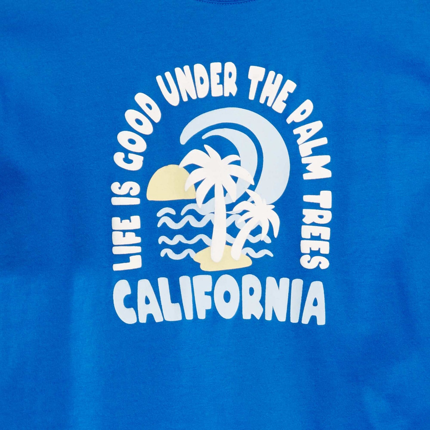 Tee-shirt imprimé BLEU