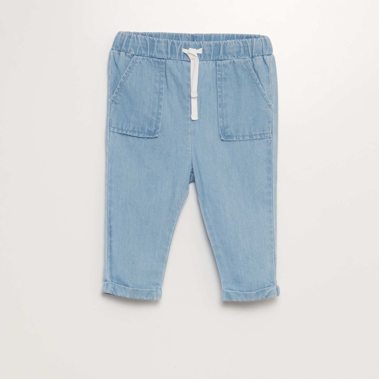 Pantalon coupe jogging en denim DENIM
