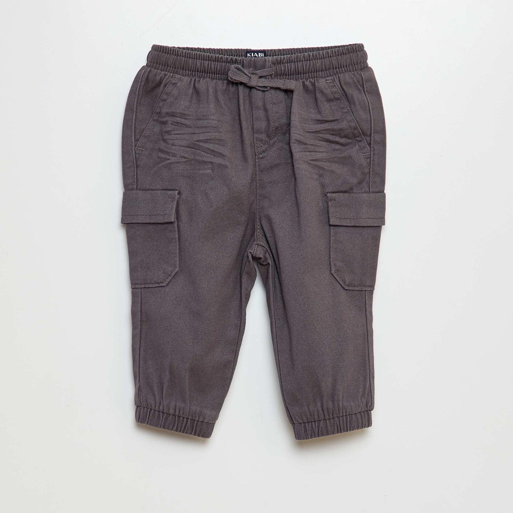 Pantalon jogger avec poches à rabat ANTHRACITE
