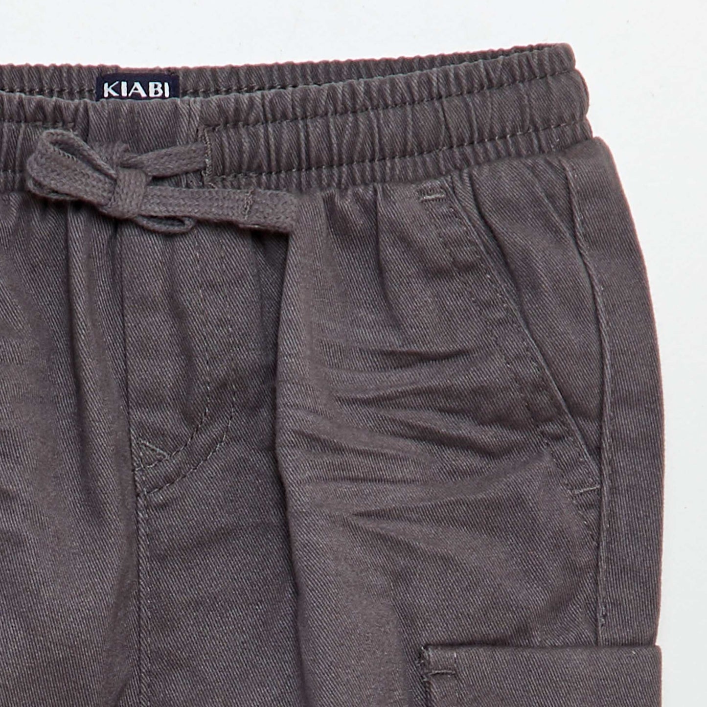 Pantalon jogger avec poches à rabat ANTHRACITE